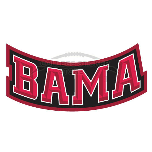 Customs 2001-Pres Alabama Crimson Tide Wordmark Iron-on Transfers (Wall Stickers)NO.3706